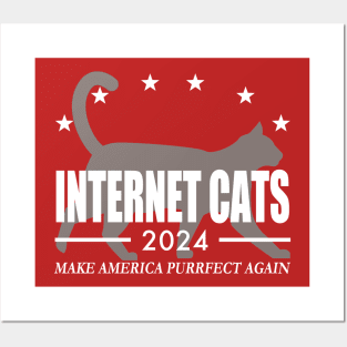 Cats of the Internet 2024 - Make America Purrfect Again Posters and Art